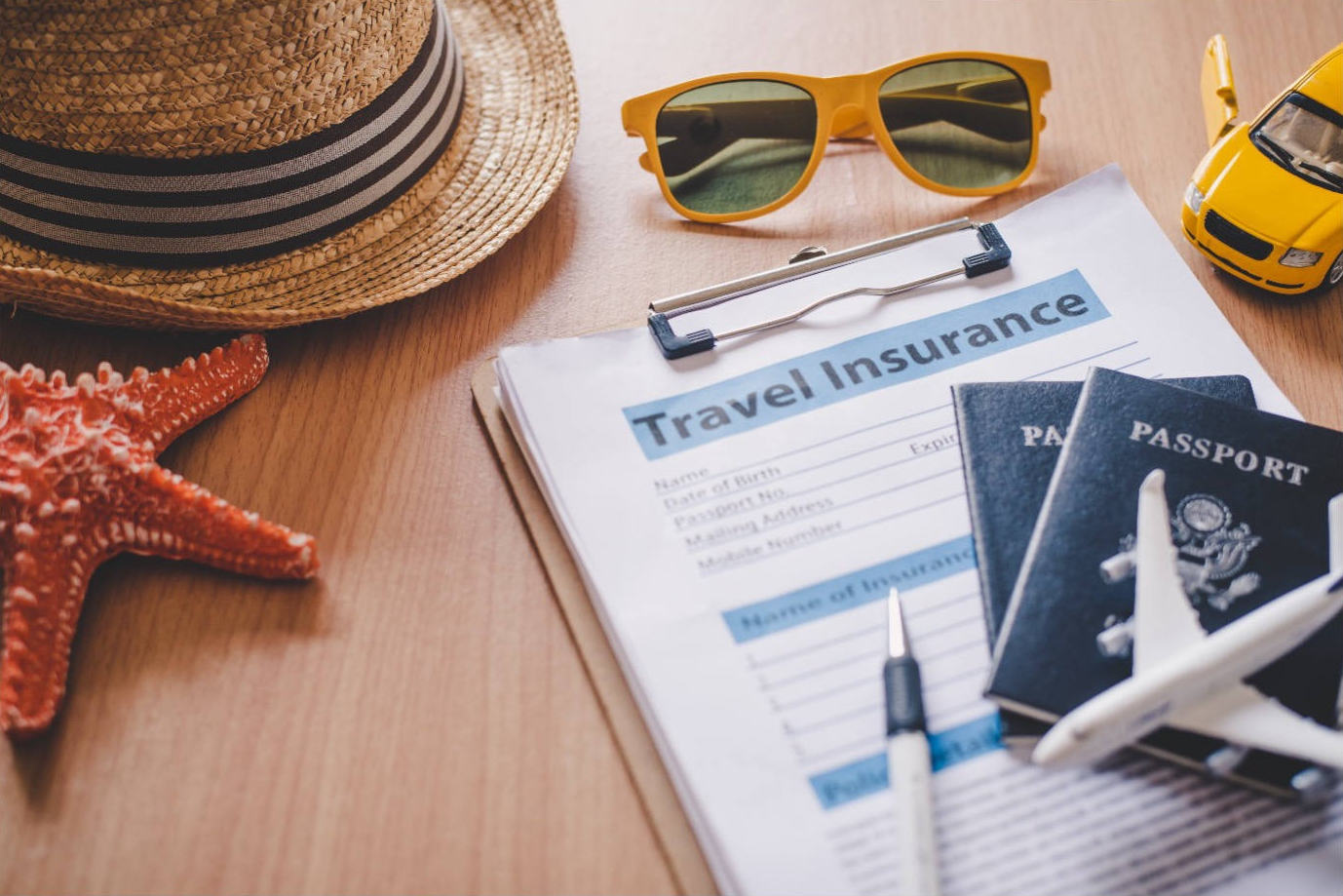 Travel insurance form